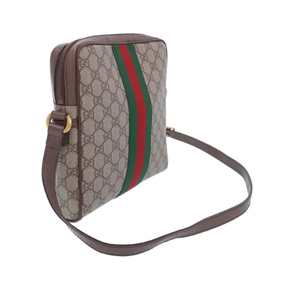 Gucci Ophidia GG Crossbody Messenger Bag Shoulder Brown